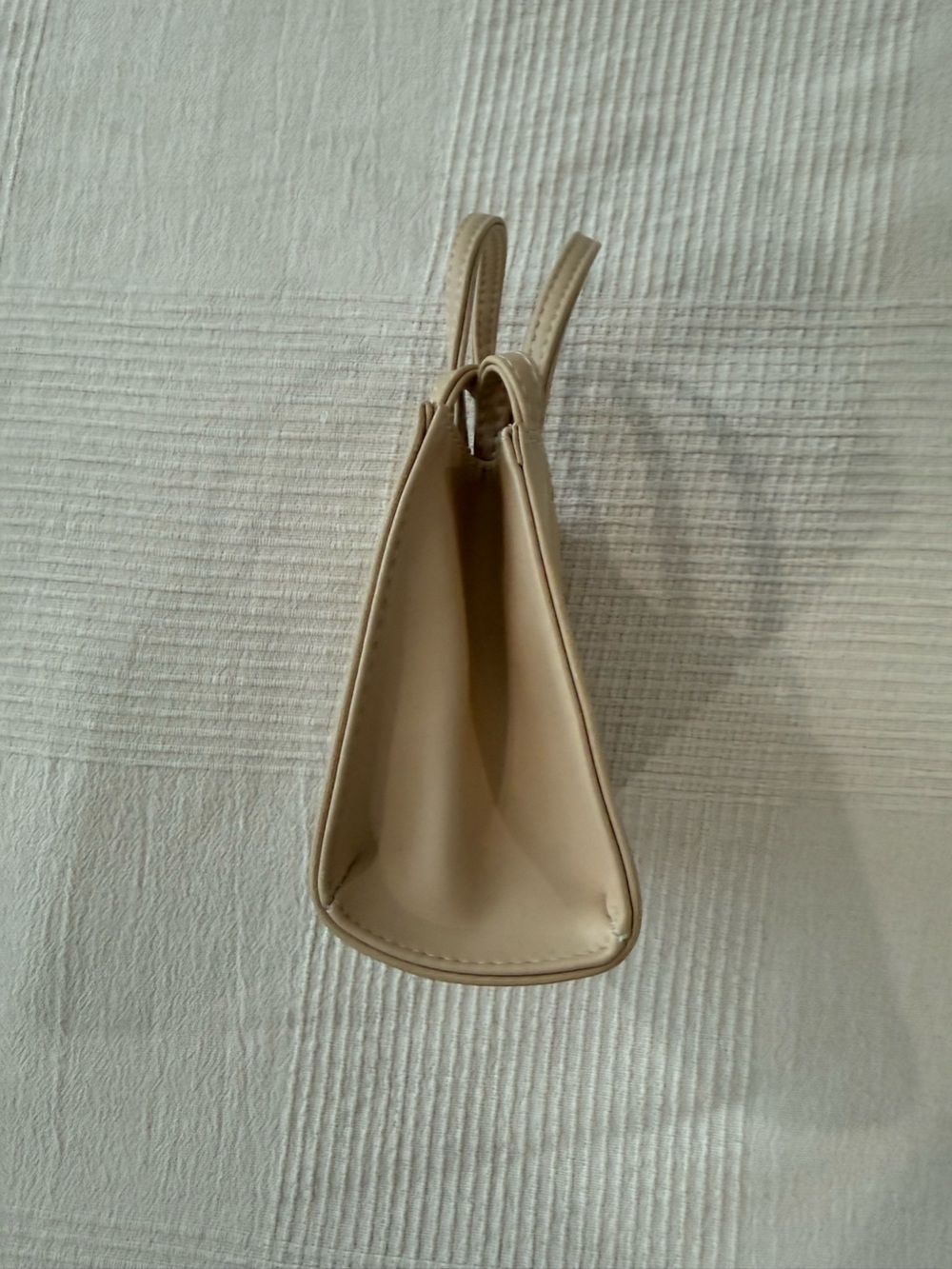 TELFAR Beige Mini Tote - Picture 6 of 10